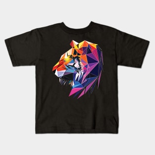 Tiger portrait Kids T-Shirt